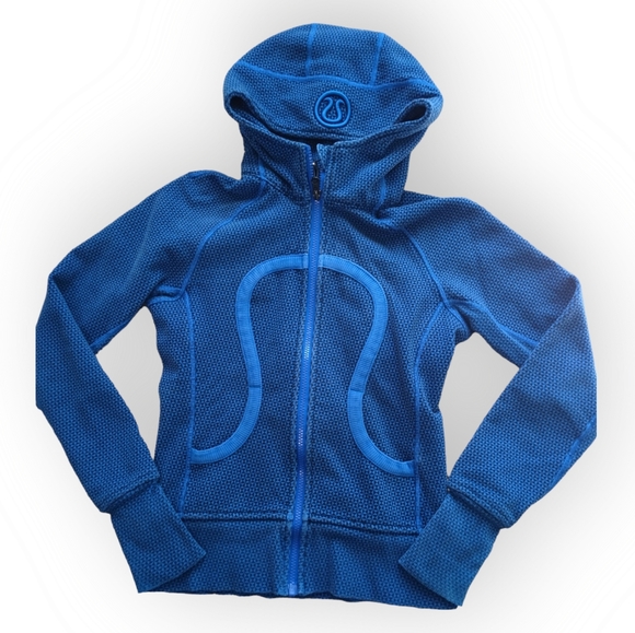 Lululemon Scuba thick Hoodie blue navy blend - Picture 9 of 9